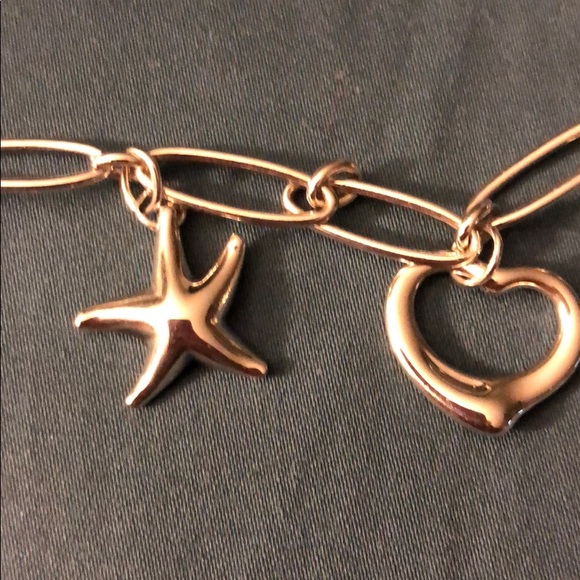 💕Tiffany Elsa Peretti sterling charm bracelet - Picture 7 of 8